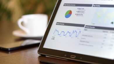 digital marketing, technology, notebook