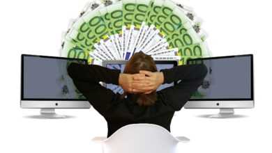 woman, euro, earn money, online, earn, online banking, relaxed, the back, monitor, work, viewing, completion, done, earn money, earn money, earn money, earn money, earn money, earn