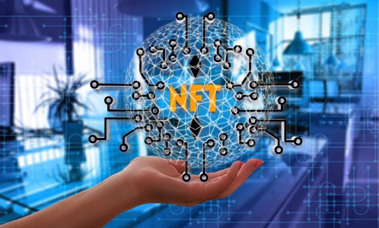 nft, non-fungible token, typography