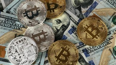 Round Silver and Gold Coins