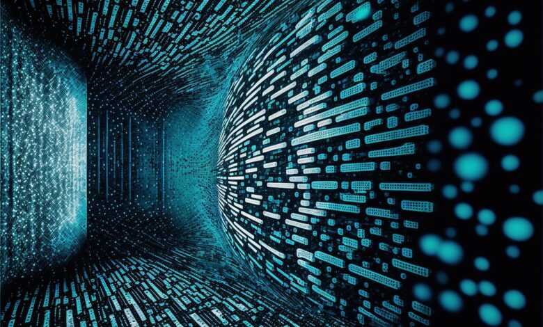 big data, abstract, abstract background