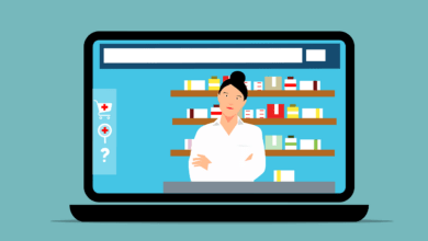 online, pharmacy, video