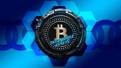 bitcoin, network, intangible assets