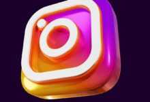 a colorful square object with a white circle on top of it