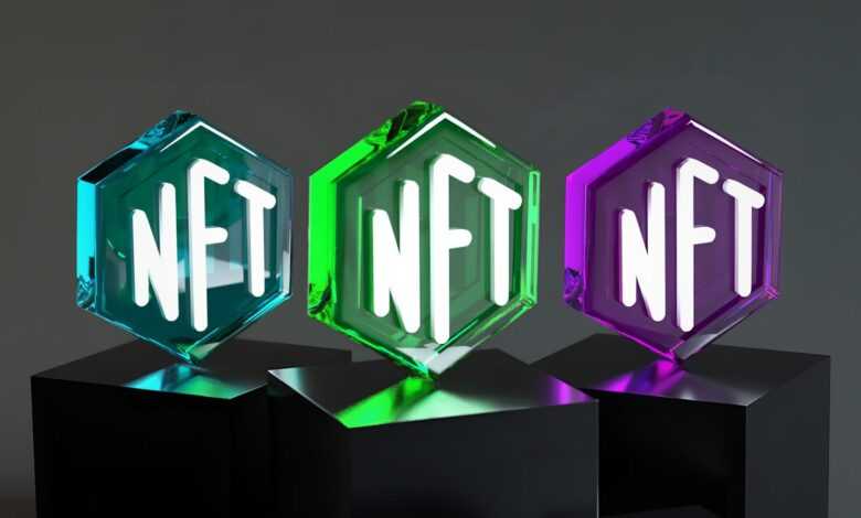 three glass blocks with different letters on them