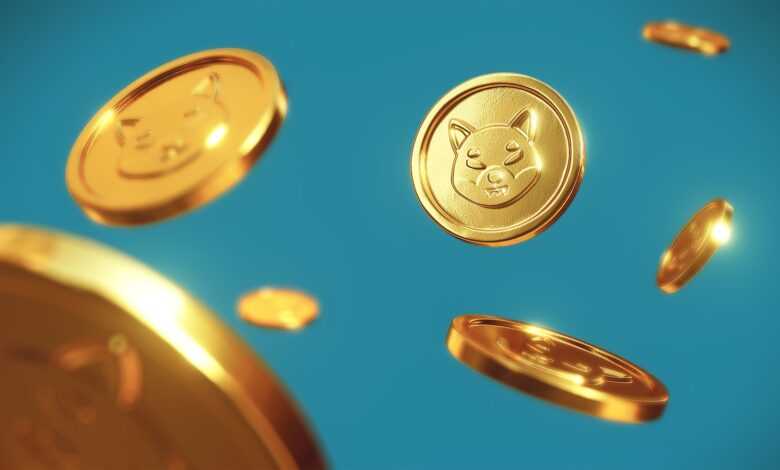 a gold coin with a dog face on it